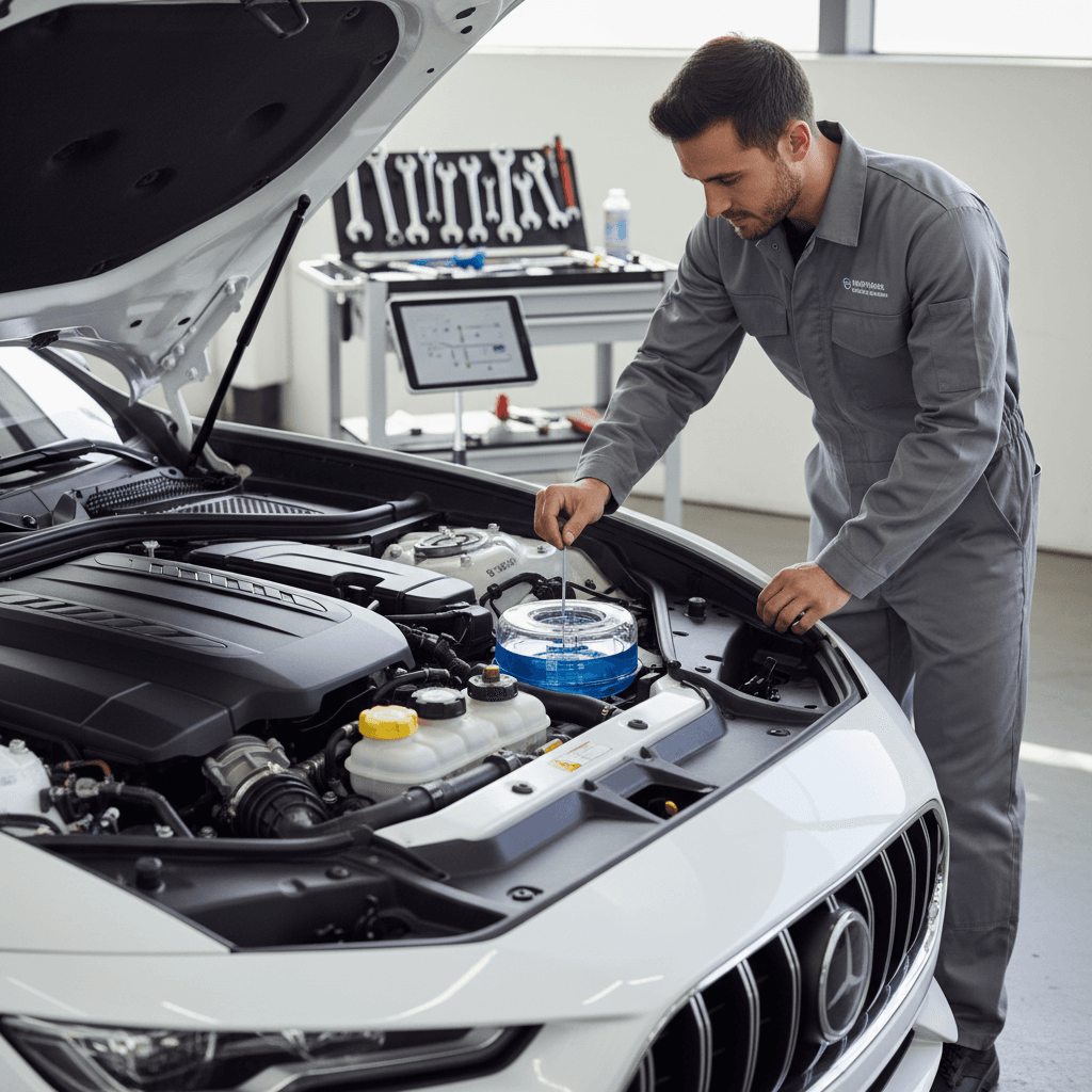 Fluid level inspection