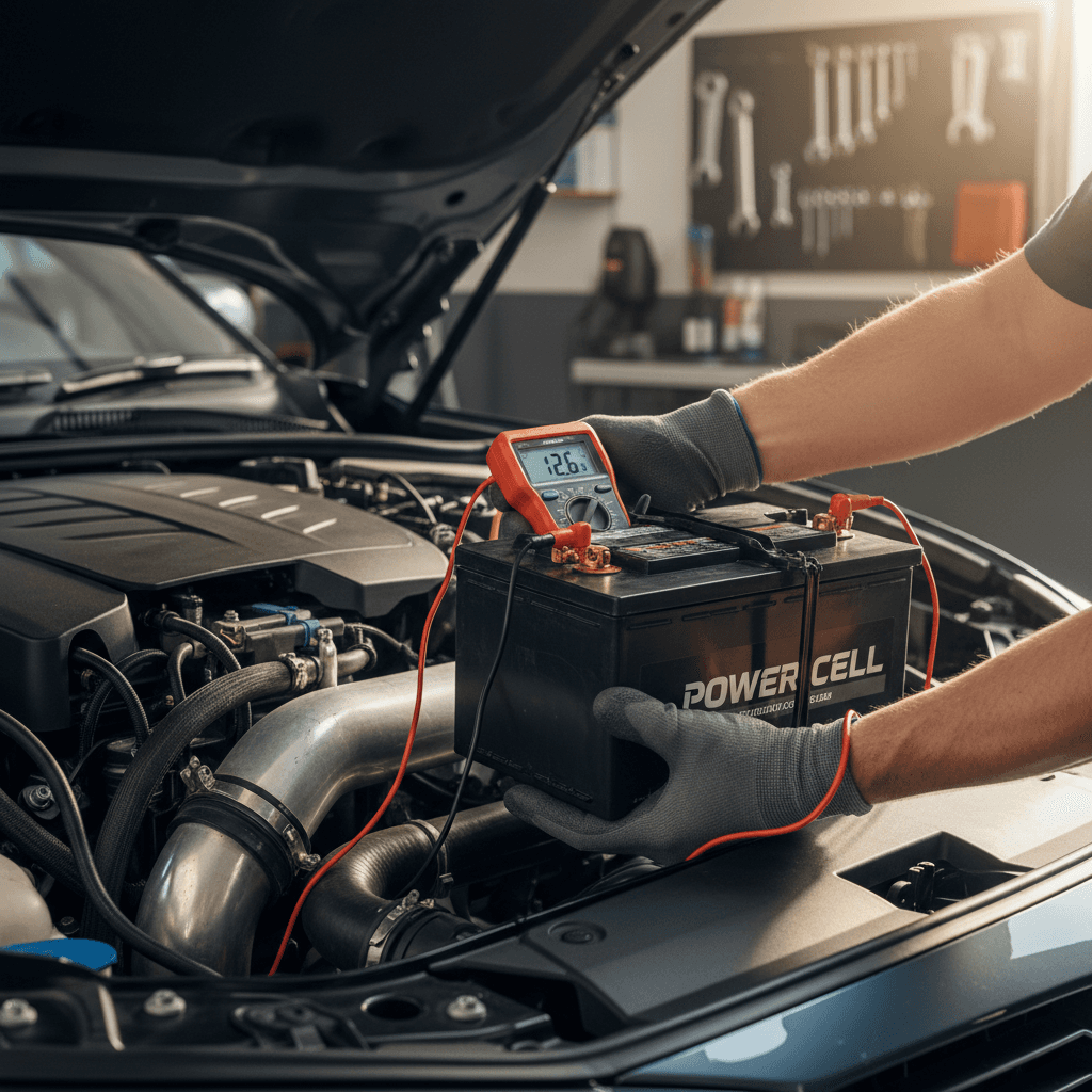 Battery testing and replacement service