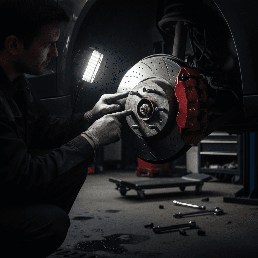 Brake inspection and repair service