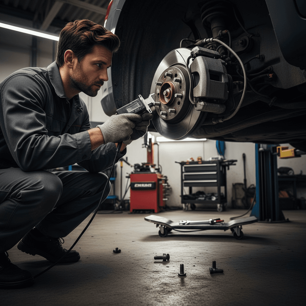 Professional brake inspection and repair service
