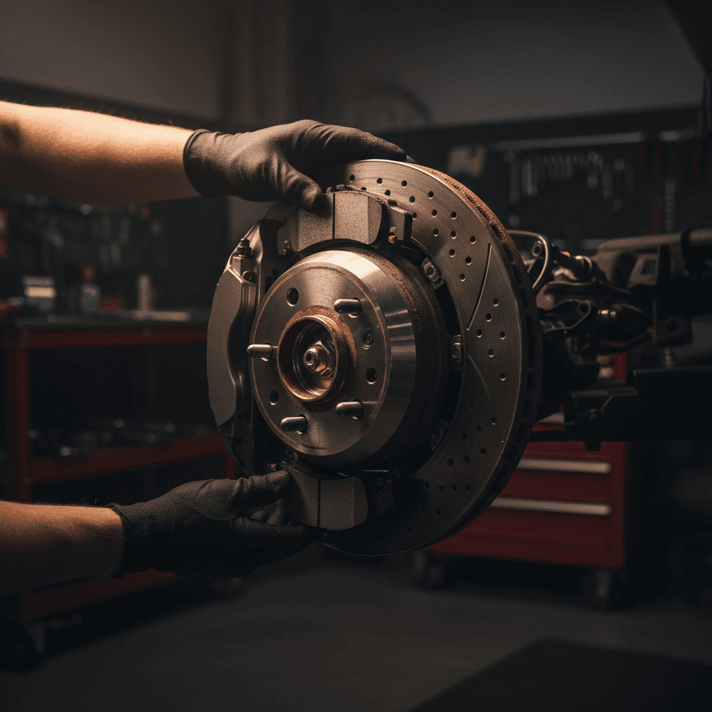 Brake repair inspection